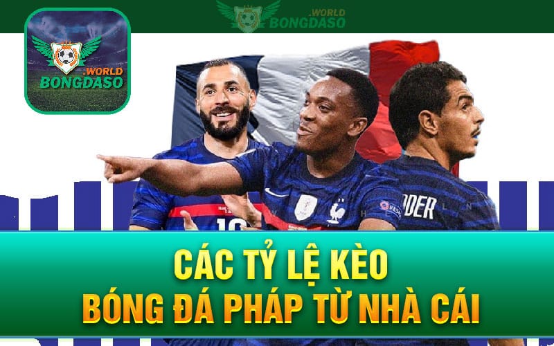 Các tỷ lệ kèo bóng đá Pháp từ nhà cái