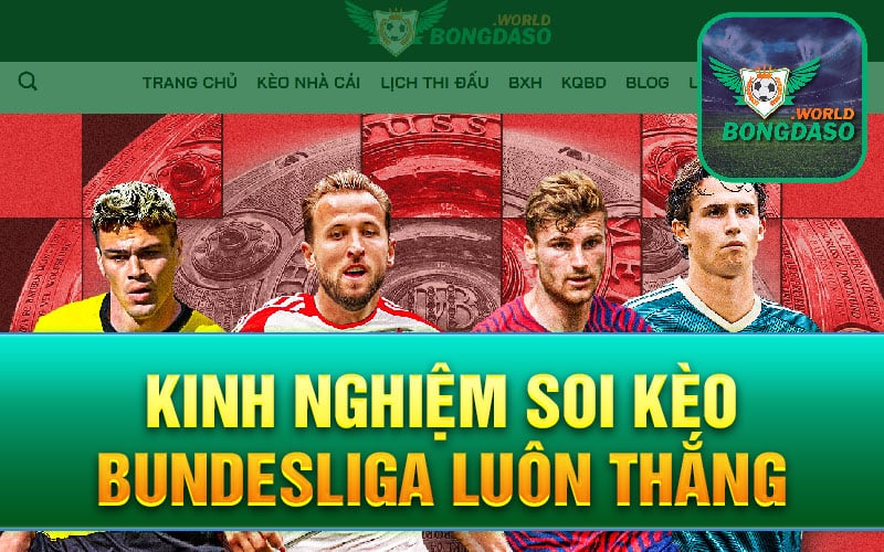 Kinh nghiệm soi kèo bundesliga luôn thắng