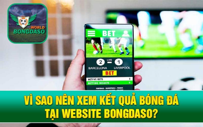 Vì sao nên xem kết quả bóng đá tại website Bongdaso?